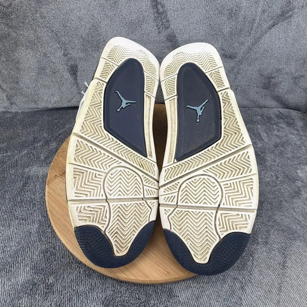 Jordan Air Jordan 4 Shoes Mens Size 11 White Mid Top Sneakers 314254-107